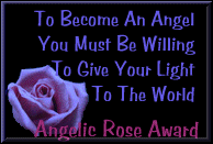 Sarah's Archangels- My very first award thank you Sarah!
